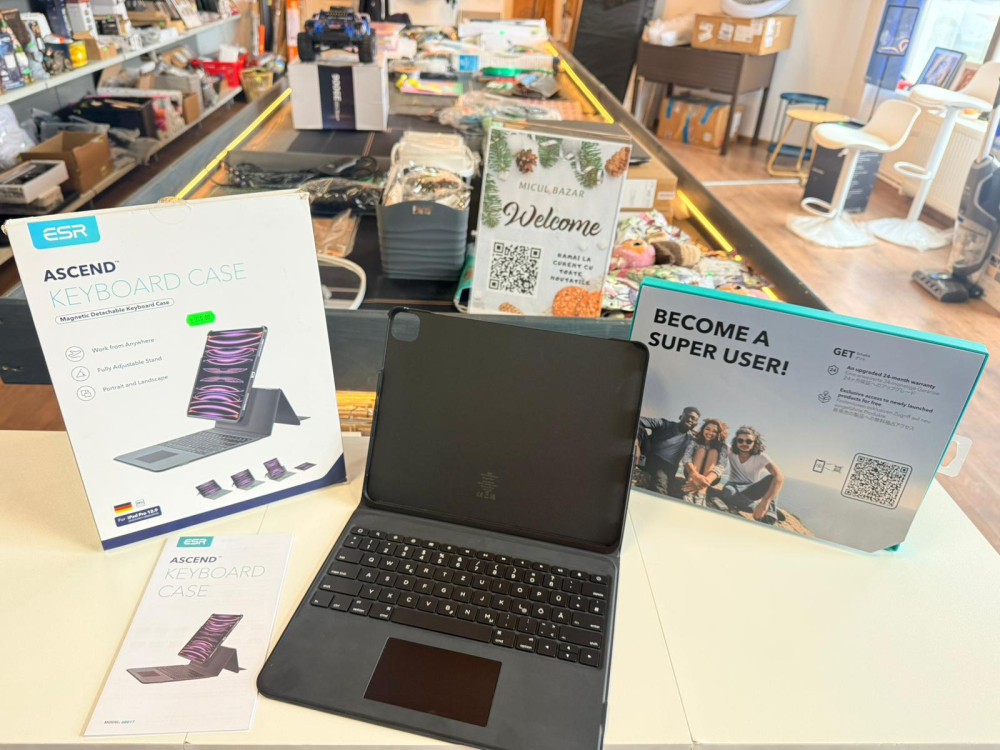Husă cu tastatură magnetică ESR Ascend pentru iPad Pro 12.9 [2]