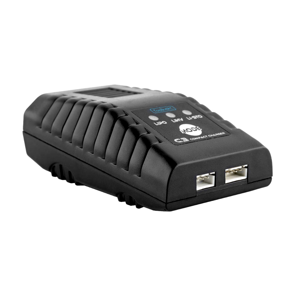 Incarcator compact cu balansare ToolkitRC C3 25W AC, pentru acumulatori LiPo, LiHV si Li-Po Storage 2-3S [4]