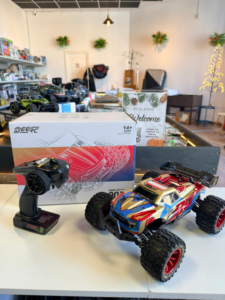 Mașină cu telecomandă DEERC 1:14 Off-Road 4WD, până la 40 km/h [2]