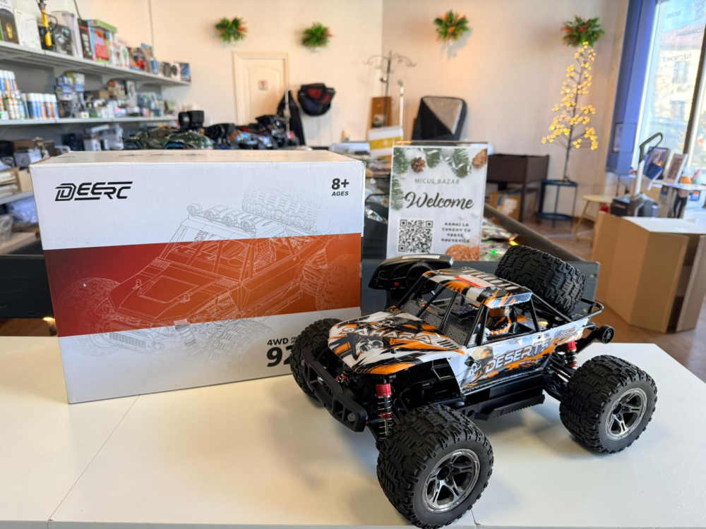 Mașină cu telecomandă DEERC Monster Truck 1:10, 4WD, 48 km/h [2]