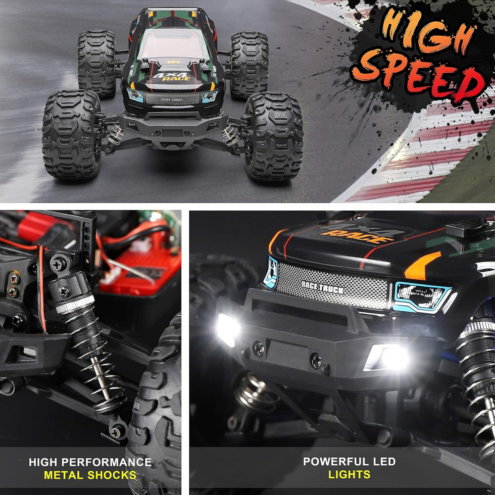 Mașină cu telecomandă HAIBOXING Monster Truck 1:16, 4WD, 36 km/h, Waterproof, All-Terrain [6]