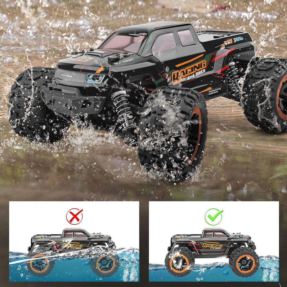 Mașină cu telecomandă HAIBOXING Monster Truck 1:16, 4WD, 36 km/h, Waterproof, All-Terrain [5]