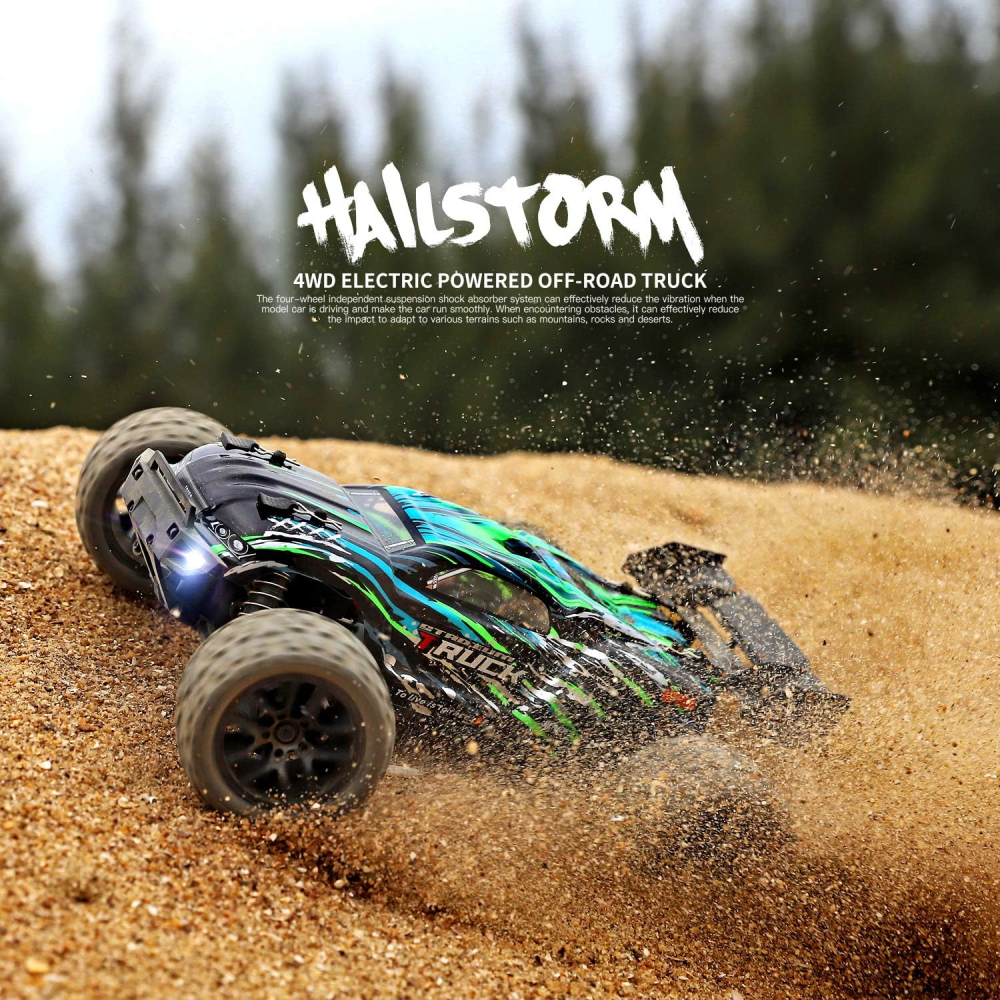 Mașină cu telecomandă HAIBOXING Stadium Truck 1:18, 4WD, 36+ km/h, Waterproof, Hobby Grade [7]
