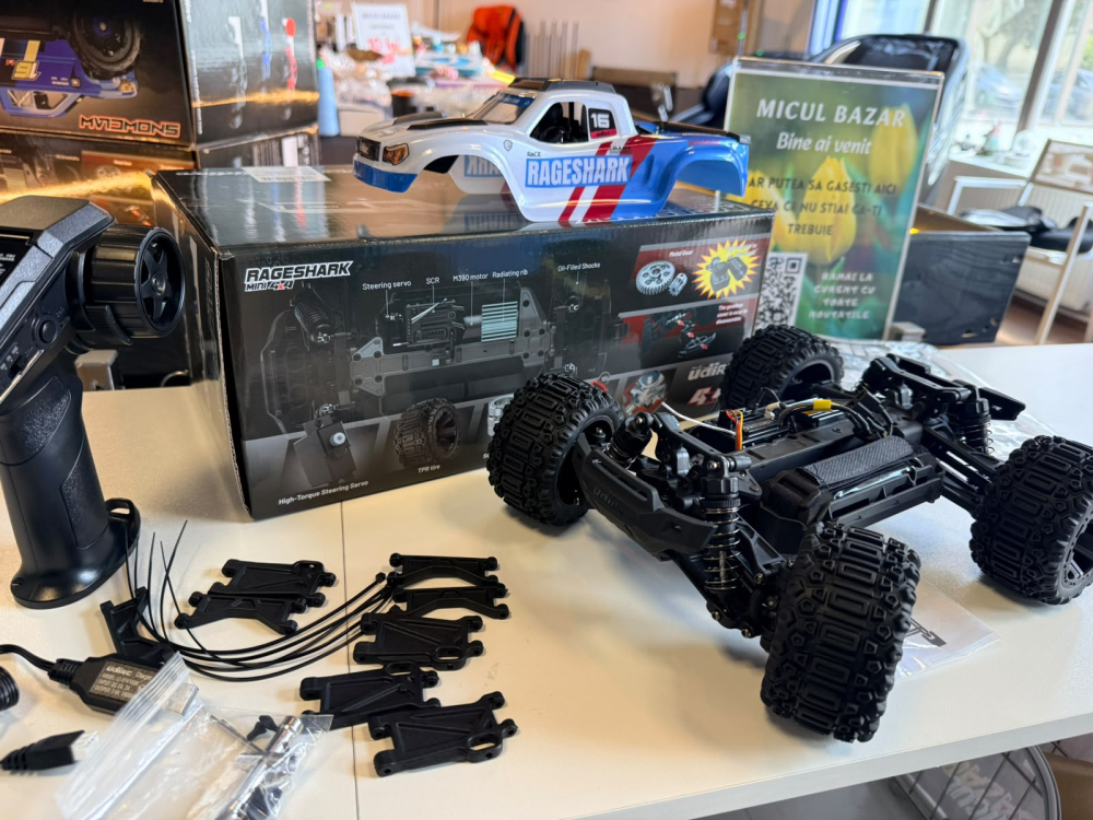 Mașină cu telecomandă UDI R/C Monster Truck Brushed UD1611, scara 1/16, 4WD, 30 km/h [3]