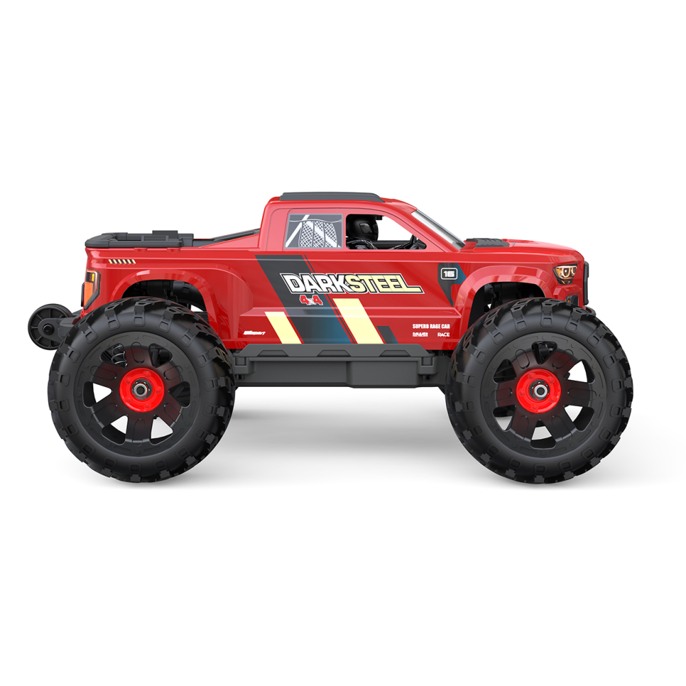 Mașină cu telecomandă UDI R/C Monster Truck Pro Brushless UD1610PRO, scara 1/16, 4WD, 65 km/h, Rosie [5]