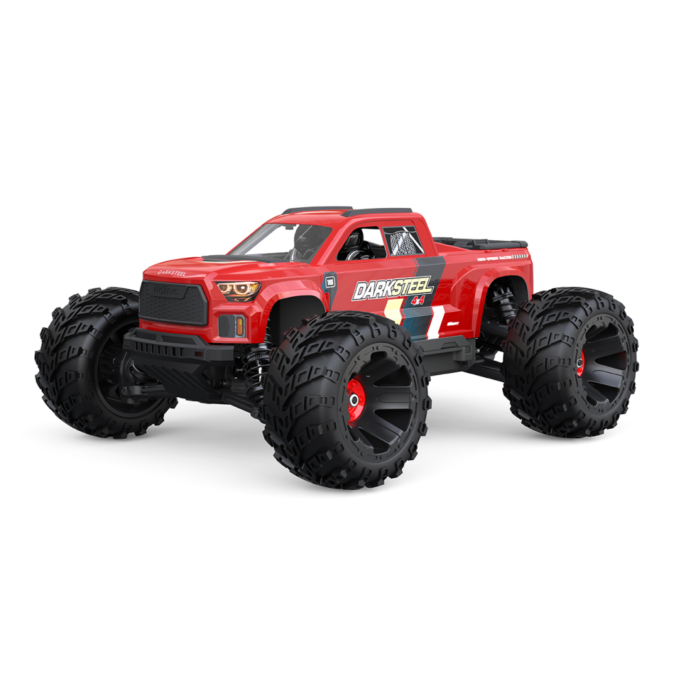 Mașină cu telecomandă UDI R/C Monster Truck Pro Brushless UD1610PRO, scara 1/16, 4WD, 65 km/h, Rosie [3]