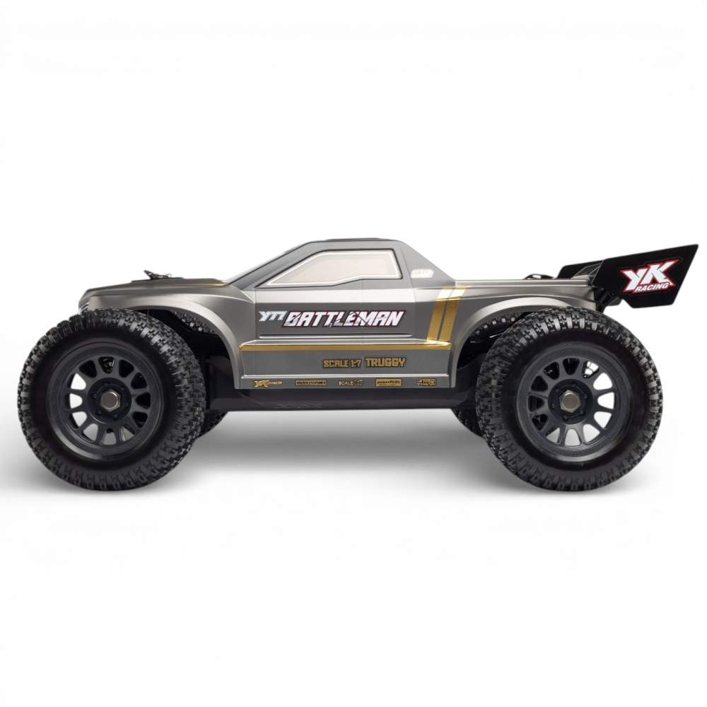 Mașină cu telecomandă Yikong YT7 Pro BATTLEMAN Truggy Brushless, scara 1/7, 4WD, Gri mat, fără acumulatori și încărcător [12]