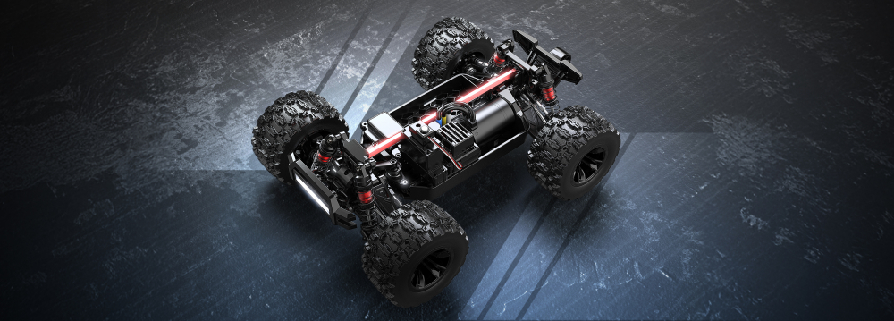 Mașină RC cu telecomandă MJX Hyper Go 14208, scara 1:14, 4x4, 45 km/h [5]