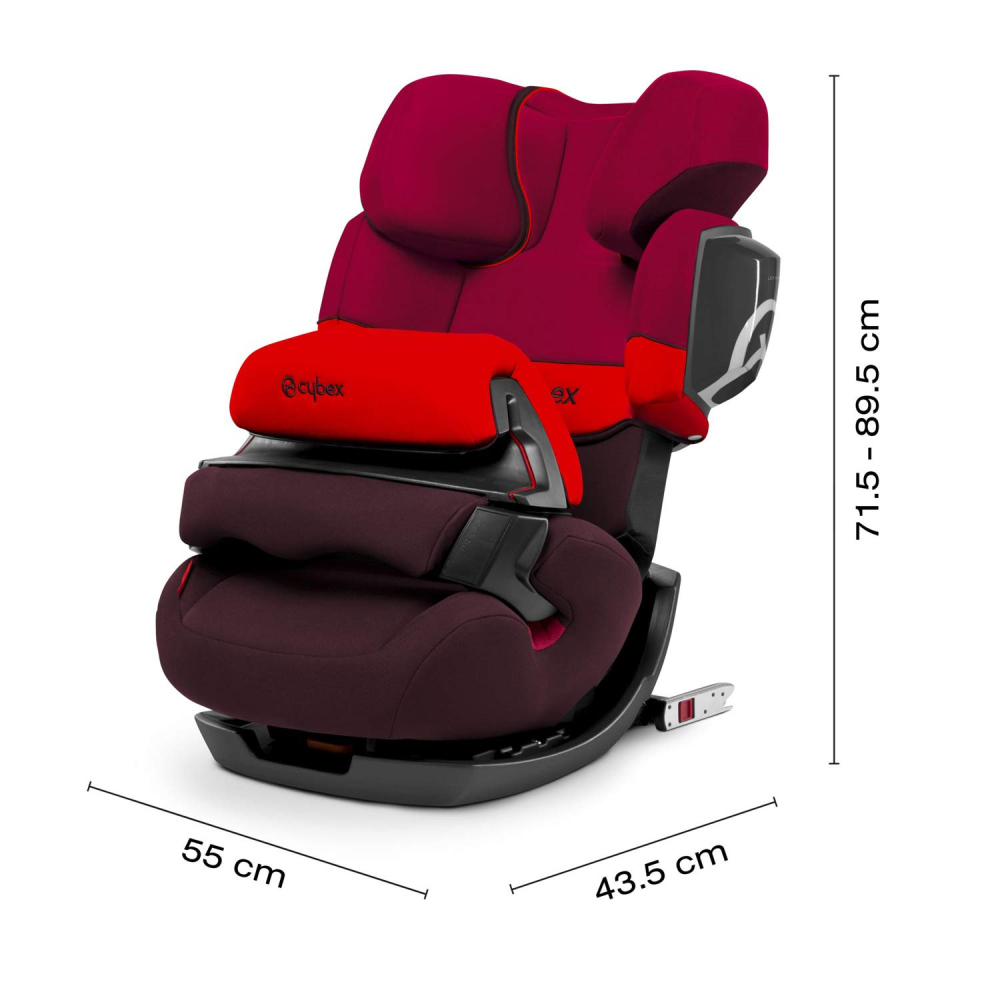 Scaun auto 2 în 1 Cybex Silver Pallas 2-Fix, ISOFIX, Grupa 1/2/3 (9-36 kg) [4]