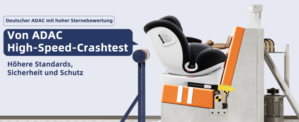 Scaun auto rotativ 360° Fourward, ISOFIX, i-Size 40-150 cm, 0-12 ani, Gri [7]