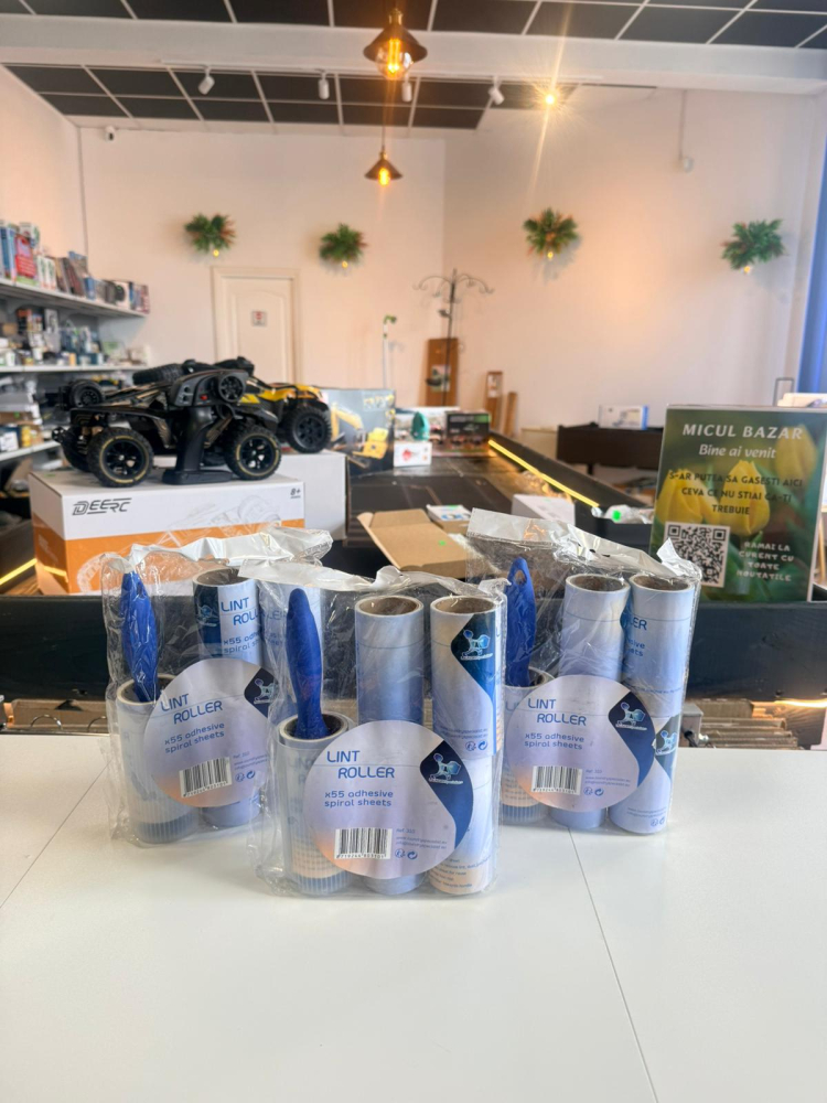 Set Rolă pentru scame LaundrySpecialist, include 4 rezerve, 275 foi adezive (40 metri) [2]