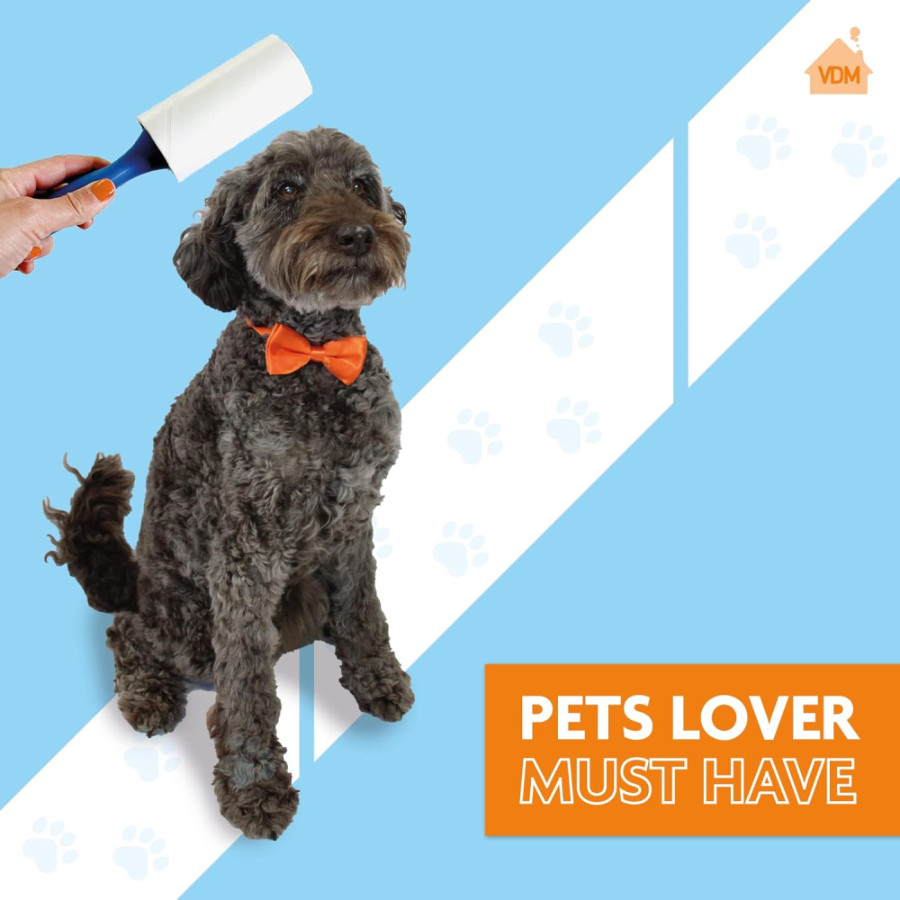 Set Rolă pentru scame LaundrySpecialist, include 4 rezerve, 275 foi adezive (40 metri) [5]