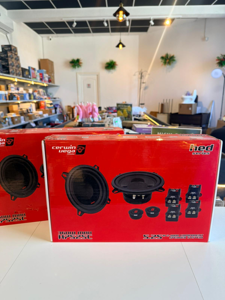 Sistem de boxe auto componente Cerwin-Vega HED H7525C, 5.25" (13cm), 2 căi, 360W MAX, 4 Ohmi [2]