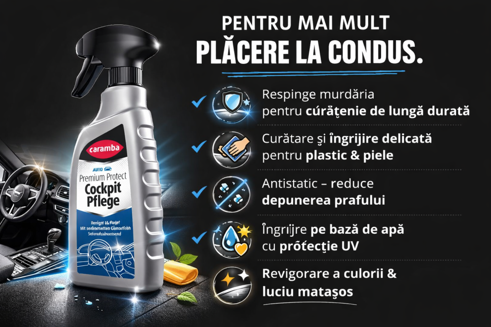 Soluție de curățare pentru interior auto  Caramba, 500 ml [6]