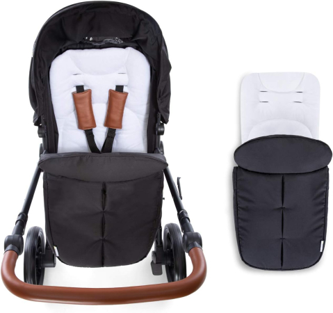 Cărucior 3 în 1 Hauck Pacific 4 Shop N Drive, Negru [18]