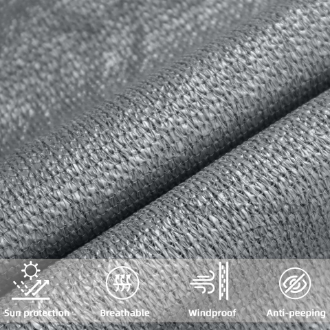 Copertină dreptunghiulară tip velă umbrire Sunny Guard, 2,5 x 3 m [4]