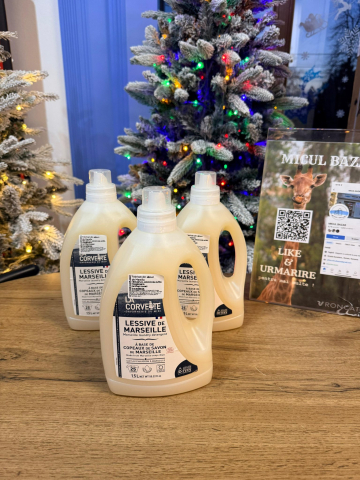 Detergent de rufe eco din așchii de săpun de Marsilia LA CORVETTE, 1,5 L [1]