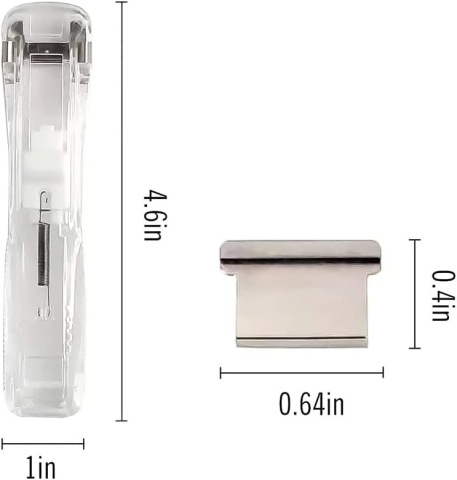Dispenser de agrafe reutilizabil cu cleme, set 3 bucăți [5]