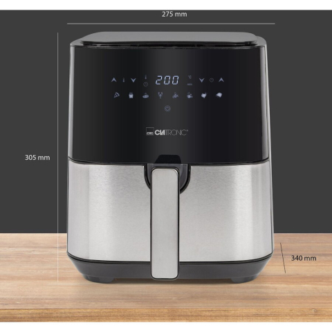 Friteuză cu aer cald Clatronic FR 3782 H, 5 litri, panou digital [4]