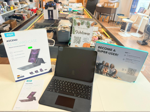 Husă cu tastatură magnetică ESR Ascend pentru iPad Pro 12.9 [1]