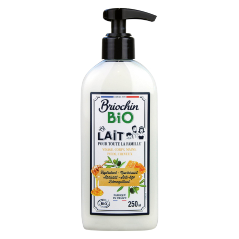 Îngrijire personală - Lapte Natural Organic Briochin BIO pentru Față, Corp, Mâini și Păr, 250 ml