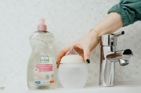 Love & Green Detergent de vase ecologic, hipoalergenic, 500 ml [4]