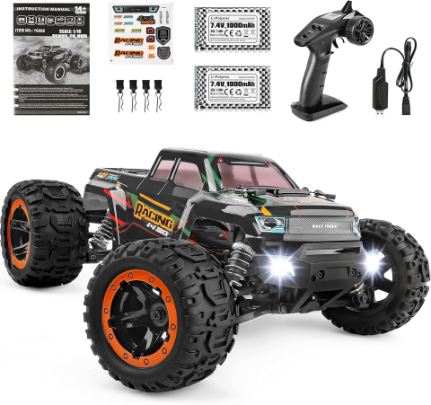 Mașină cu telecomandă HAIBOXING Monster Truck 1:16, 4WD, 36 km/h, Waterproof, All-Terrain [0]
