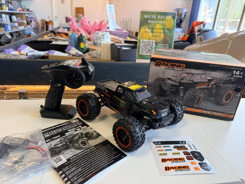 Mașină cu telecomandă HAIBOXING Monster Truck 1:16, 4WD, 36 km/h, Waterproof, All-Terrain [1]