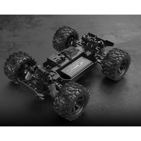 Mașină cu telecomandă MJX Hyper Go 18208 Monster Truck, scara 1/18, 4WD, 30 km/h, 2 caroserii, 2 acumulatori LiPo 2S, RTR [5]