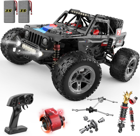 Mașină cu telecomandă off-road DEERC 207E Brushless 1:10, 4WD, 55 km/h [0]