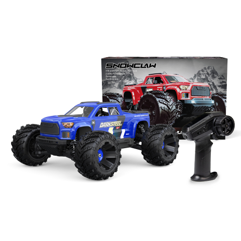 Piese și Accesorii RC - Mașină cu telecomandă UDI R/C Monster Truck Pro Brushless UD1610PRO, scara 1/16, 4WD, 65 km/h, Rosie
