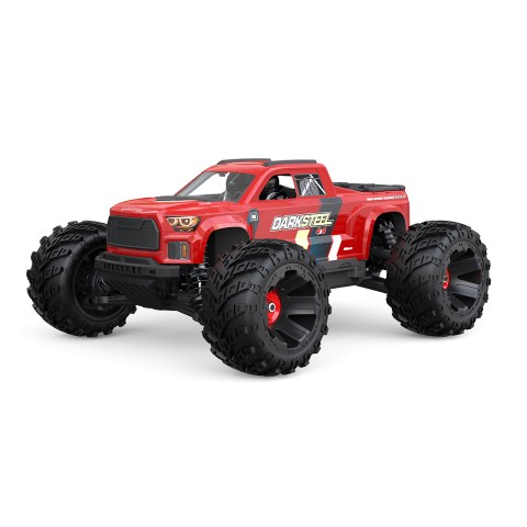 Mașină cu telecomandă UDI R/C Monster Truck Pro Brushless UD1610PRO, scara 1/16, 4WD, 65 km/h, Rosie [2]