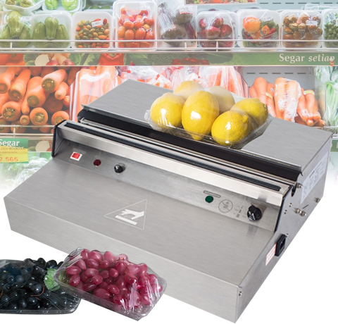 Masina de ambalat cu folie alimentară Anatole, 450 mm [0]