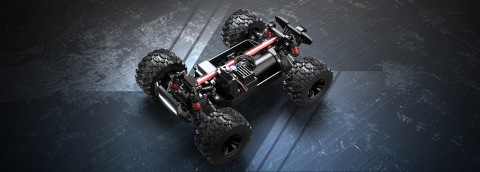 Mașină RC cu telecomandă MJX Hyper Go 14208, scara 1:14, 4x4, 45 km/h [4]