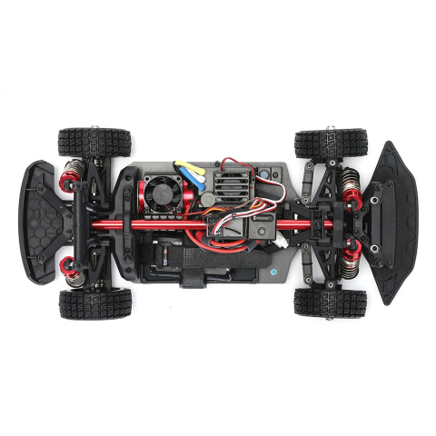 Mașină RC cu telecomandă MJX Hyper GO Volkswagen Polo R WRC Rally/Drift, scara 1:14, 4x4, motor fără perii, 43 km/h (2S) [12]