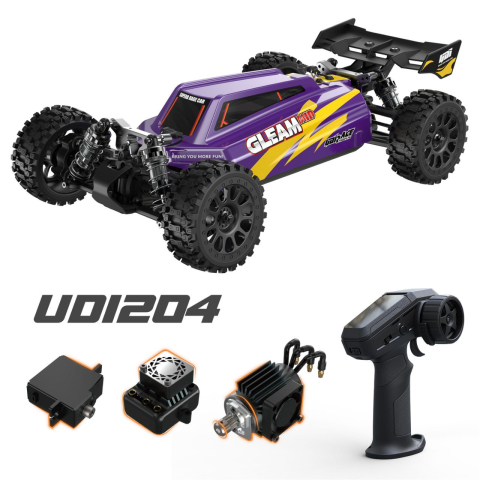 Mașini cu telecomandă - Mașină RC cu telecomandă UDI R/C UD1204 GLEAM Mid Buggy Brushless scara 1:12, 4x4, 38 km/h
