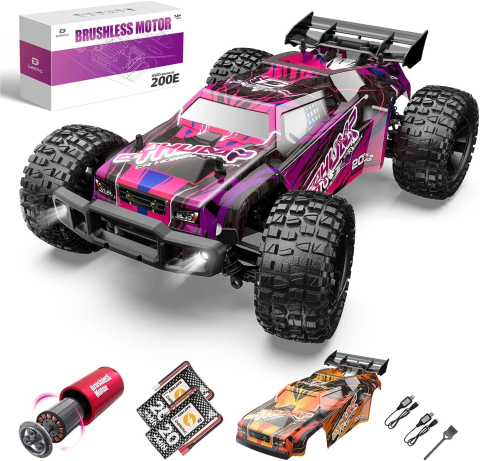 Mașină cu telecomandă DEERC 200E, 4WD, scara 1:10 [0]