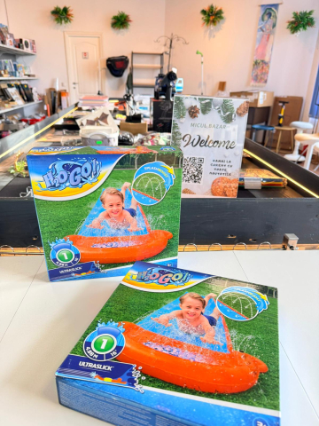 Tobogan de apă cu o pistă, Slip and Slide Bestway H2OGO, 4,88 m [1]