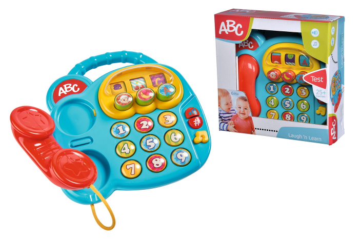 ABC TELEFON BEBE ALBASTRU [4]
