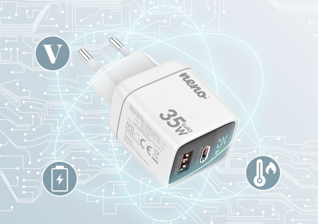 Adaptor priza 35W cu incarcare rapida si protectie supracurent [5]