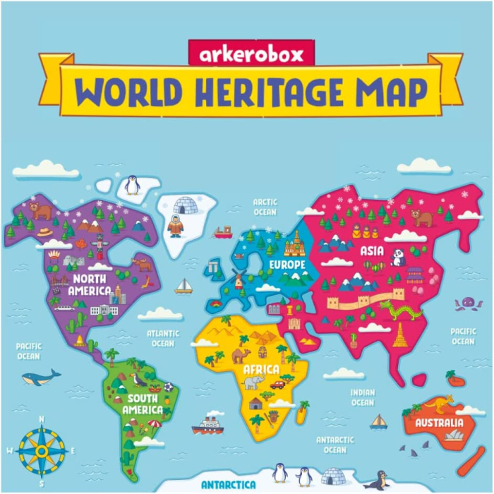 Arkerobox - Set arheologic educational si puzzle 3D, Grecia antica, Parthenon [4]
