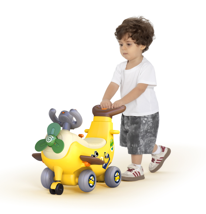 AVION INTERACTIV 4 IN 1 RIDE ON SI MANER DE IMPINGERE BANANA [5]