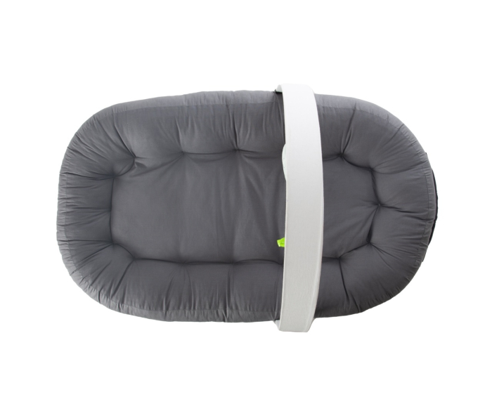 Babynest cu bara de jucarii, BabyJem, antracit [6]