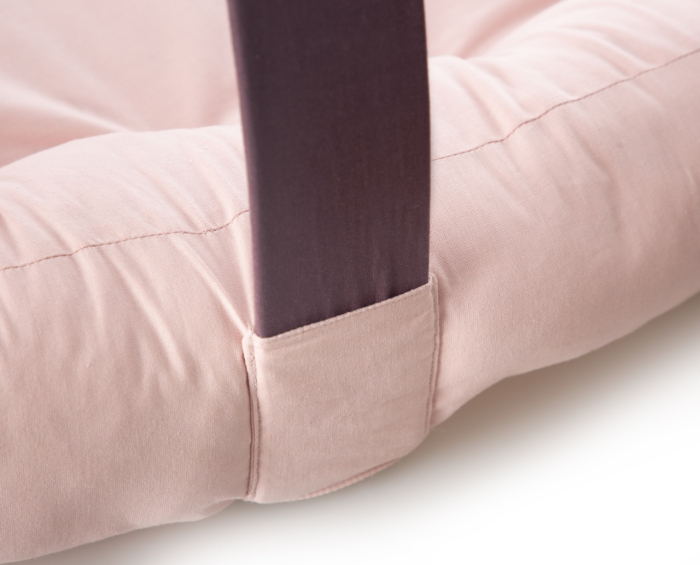 Babynest cu bara de jucarii, BabyJem, somon [3]