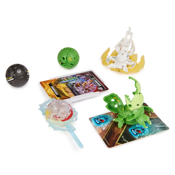 BAKUGAN SET DE LUPTA SPECIAL ATTACK  BRUISER, SPECIAL ATTACK OCTOGAN VENTRI,HAMMERHEAD, BUTTERCLAW [5]