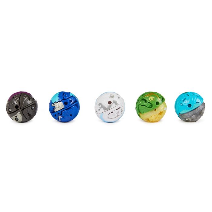 BAKUGAN SET DE LUPTA SPECIAL ATTACK VENTRI, SPECIAL ATTACK DRAGONOID TITANIUM BRUISER, TITANIUM TROX SI SMOKE [4]