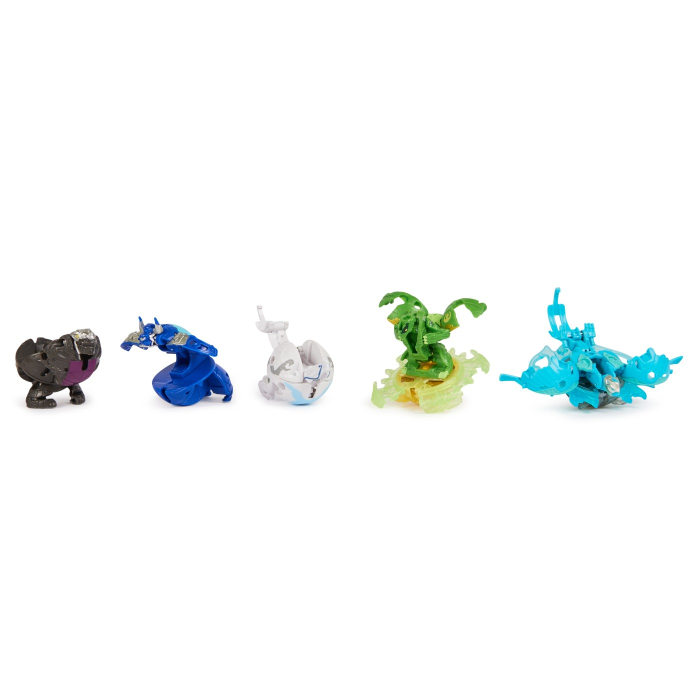 BAKUGAN SET DE LUPTA SPECIAL ATTACK VENTRI, SPECIAL ATTACK DRAGONOID TITANIUM BRUISER, TITANIUM TROX SI SMOKE [5]