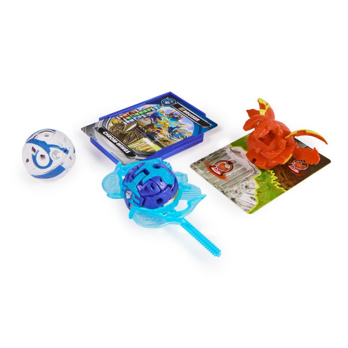 BAKUGAN STARTER PACK BRUISER, OCTOGAN SI NILLIOUS [6]
