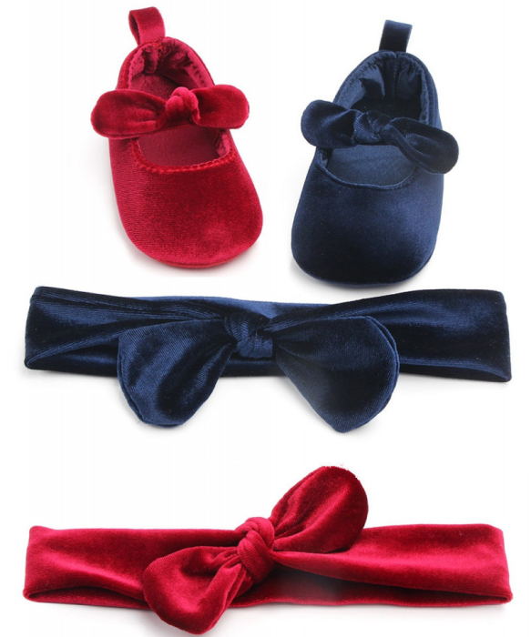 Balerini bebelus de catifea Drool [3]