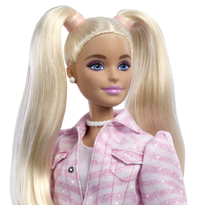 BARBIE DELUXE STYLE PAPUSA BARBIE JACHETA DIN DENIM ROZ [4]